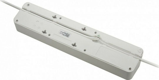 APC Πολύπριζο Aσφαλείας 5 Θέσεων με 2 USB-A, Διακόπτη και Καλώδιο 1.83m