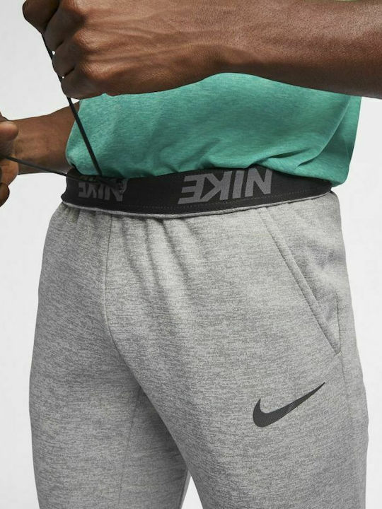 Sweatpants Dri-Fit Glossy with Elastic Gray
