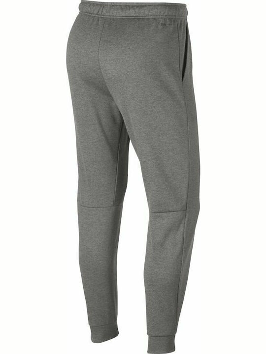 Sweatpants Dri-Fit Glossy with Elastic Gray