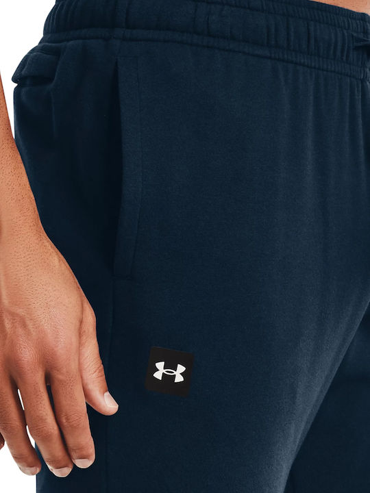 Rival Sweatpants with Elastic Navy Blue