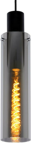 Lucide Lightning Orlando Κρεμαστό Φωτιστικό Μαύρο με Ντουί E27 32εκ.