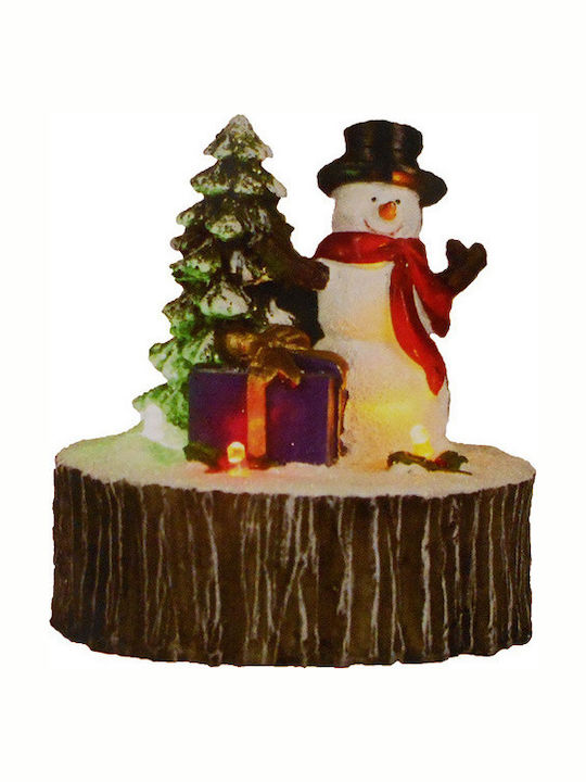 Diakakis Christmas Illuminated Decorative with Battery 10x9x9cm.