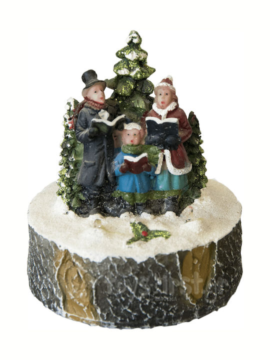 Diakakis Christmas Illuminated Decorative with Battery 10x9x9cm.