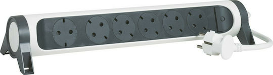 Legrand Surgearrest Power Strip 6 Sockets with Switch and 1.5m Cable