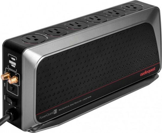 Audioquest PowerQuest 2 Πολύπριζο Μαύρο