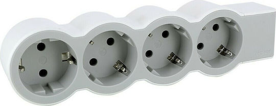 Legrand STD Power Strip 4 Positions without Cable