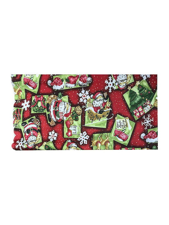 XMASfest Christmas Fabric Tablecloth Ornament L150xW150cm (Μiscellaneous Colors)