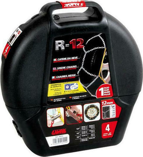 Lampa R-12 N2 Αντιολισθητικές Αλυσίδες Πάχους 12mm Επιβατικού Αυτοκινήτου 2τμχ