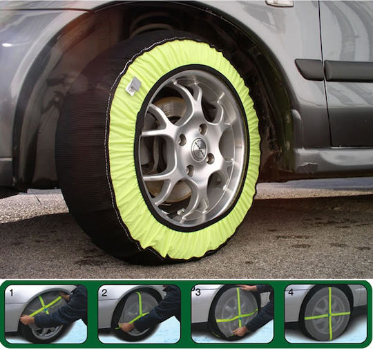 Multi Grip TG 93 Αντιολισθητικές Χιονοκουβέρτες Επιβατικού Αυτοκινήτου 2τμχ