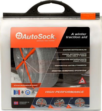AutoSock No 66 Anti-slip Snow Covers for Passenger Vehicle 2 Pieces