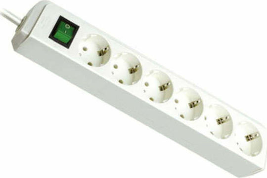 Brennenstuhl Power Strip 6 Positions with Cable 3m