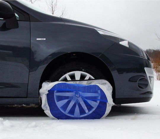 SnowGecko Anti-slip Snow Socks XL Passenger Car 2pcs