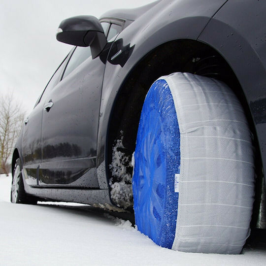 SnowGecko L Anti-slip Snow Socks Large Passenger Car 2pcs