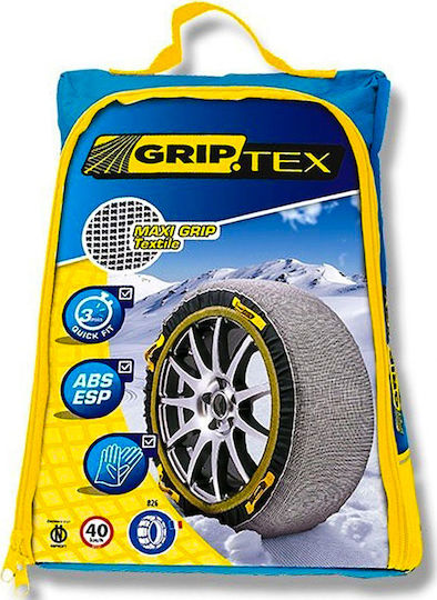 Joubert Grip Tex GT 4 Αντιολισθητικές Χιονοκουβέρτες Επιβατικού Αυτοκινήτου 2τμχ