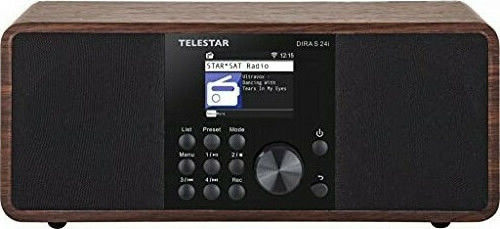 TELESTAR DIRA S 24i Cu alimentare la rețea DAB+ cu Bluetooth și USB Maro