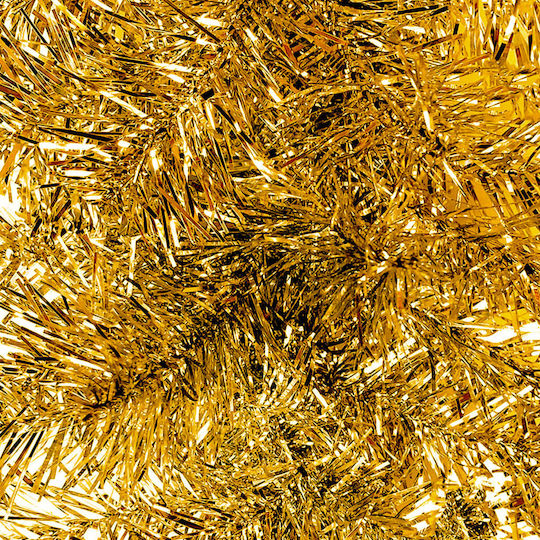 vidaXL Lighted Christmas Garland Gold 500cm 1pc