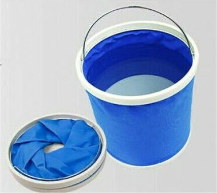 Eval Foldable Mop Bucket Fabric Capacity 9lt Blue