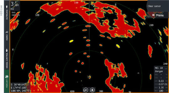 Lowrance Halo 24 Radar Σκάφους Radar cu impulsuri