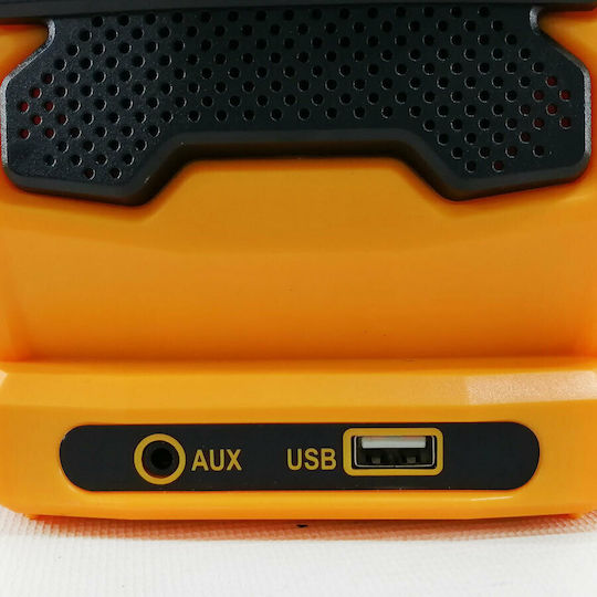 Ingco CJRLI2001 Cu baterie cu Bluetooth și USB Portocaliu