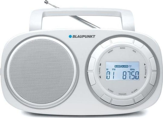 Blaupunkt BSD-9001 Φορητό Ραδιόφωνο Ρεύματος / Μπαταρίας Λευκό
