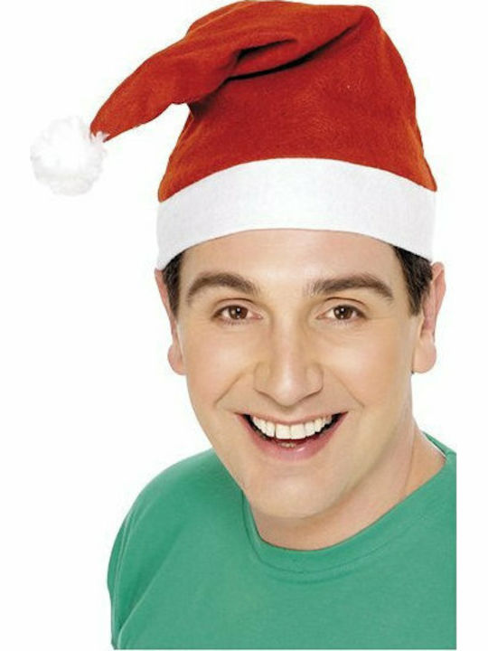 Einfach Weihnachts-Kappen Rot mit Muster Weihnachtsmann