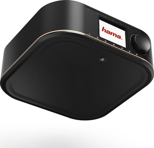 HAMA DR350 Επιτραπέζιο Ραδιόφωνο Ρεύματος DAB+ Μαύρο