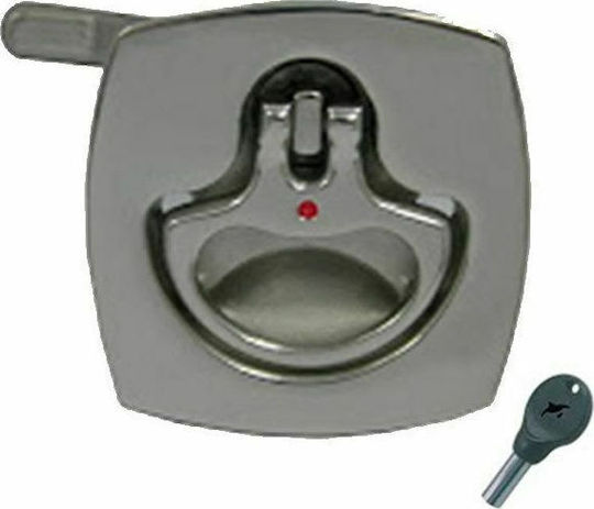 Eval Schlösser - Vorhängeschlösser Σκάφους Inox versenktes verbessertes Quadrat-Schloss mit Schlüssel 51mm