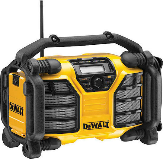 Dewalt DCR017 Φορητό Ραδιόφωνο Μπαταρίας με USB Κίτρινο