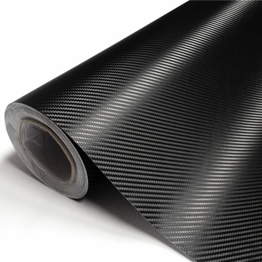 Adhesive Film for Car Carbon 75 x 200cm in Black Colour