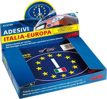 Lampa Car Flag Stickers 1pcs