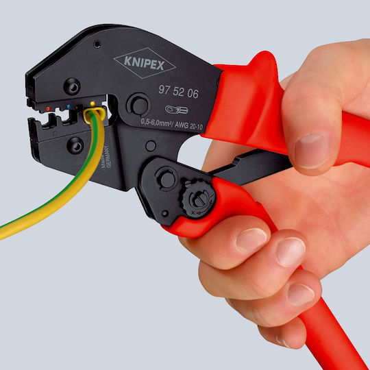 Knipex Crimping Tool with Ratchet Mechanism Automatic (Length 260mm)