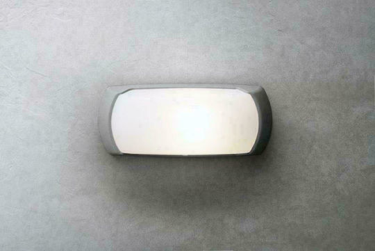 Fumagalli FRANCY-OP Επιτοίχια Εξωτερική Πλαφονιέρα E27 IP66 30x13x8.5εκ.