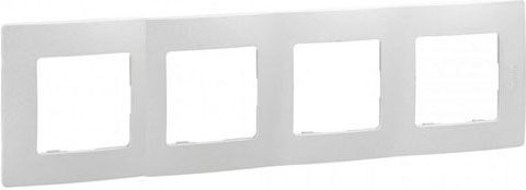 Legrand Niloe Switch Frame 4 Positions Vertical Installation in White Color 665004