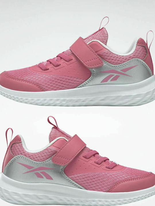 Rush Runner Incaltaminte Sport Copii Alergare cu Închidere Hoop & Loop Roz Astro / Argintiu Metalic / Alb Nor
