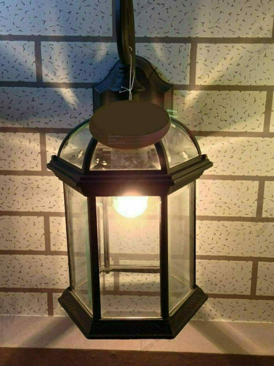 Sun Light Επιτοίχιο Εξωτερικό Φαναράκι E27 IP44 20x40εκ.