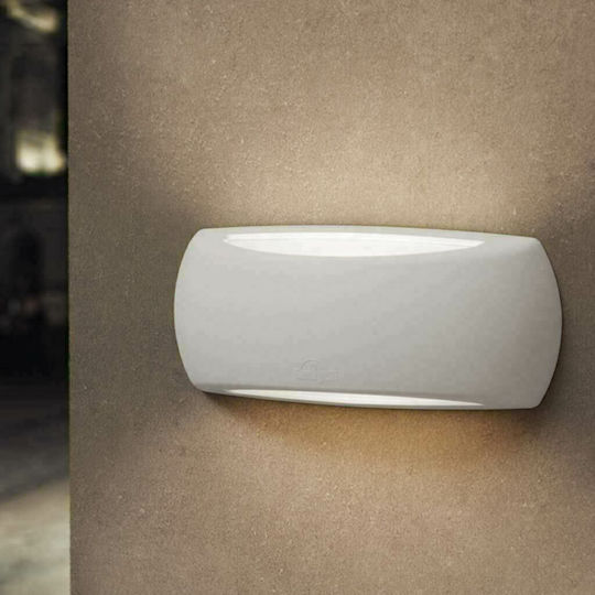 Fumagalli Francy Wall-Mounted Outdoor Ceiling Light E27 IP66 Double Beam 30x8x13εκ.