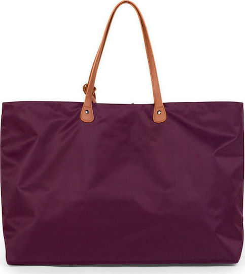 Childhome Shoulder/Hand Diaper Bag Family Red 55x18x40cm.