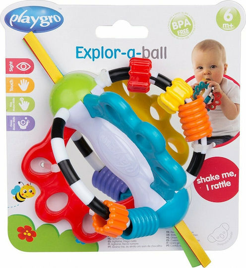 Playgro Teething Rattle made of Plastic for 6 m+