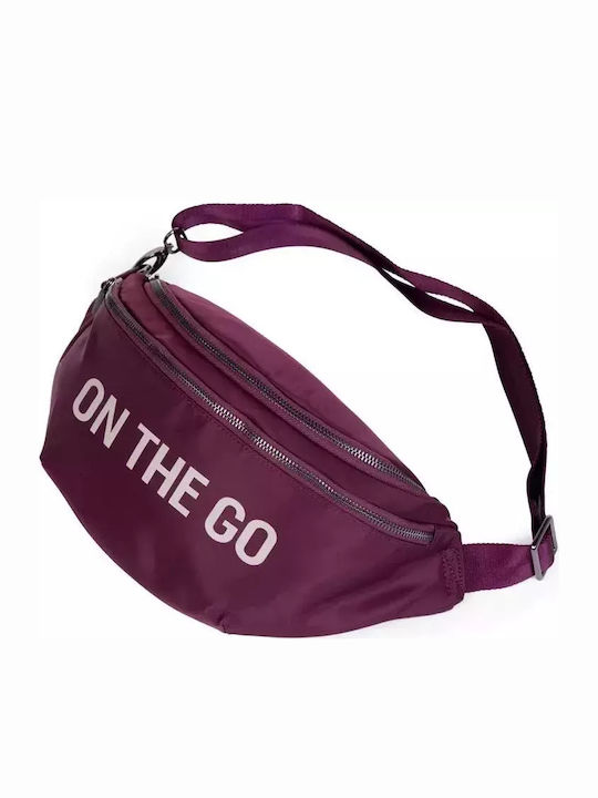 On the Go Waist Bag Purple