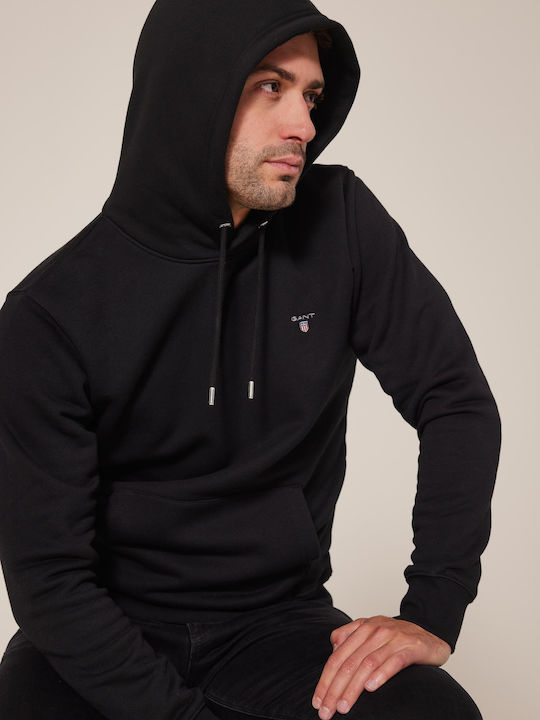 Sweatshirt with Hood Black