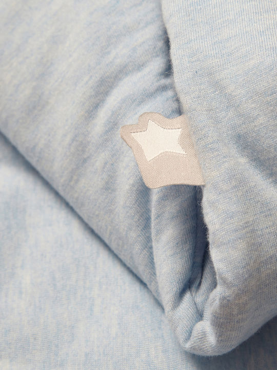 Grobag Steppee Winter Baby Sleeping Onesie 2.5 Tog Blue Marl
