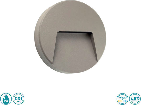 Spot Light Στεγανό Σποτ LED 3W 4000K 13.5x3.2x13.5εκ. Spot Light Στεγανό Σποτ LED 3W 4000K 13.5x3.2x13.5εκ.
