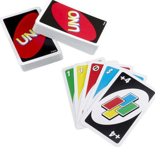 Board Game UNO Κάρτες for 2-10 Players 7+ Years Old Mattel