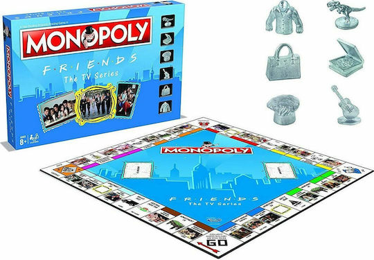 Επιτραπέζιο Παιχνίδι Monopoly Friends για 2-6 Παίκτες 8+ Ετών (EN) Winning Moves
