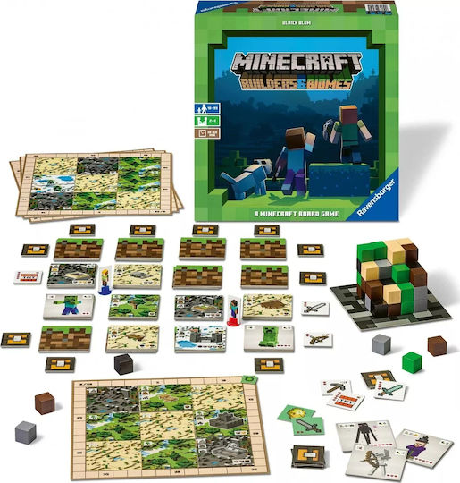 Επιτραπέζιο Παιχνίδι Minecraft Builders & Biomes για 2-4 Παίκτες 10+ Ετών (EN) Ravensburger