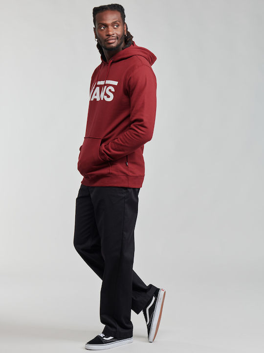 Classic II Sweatshirt with Hood Burgundy