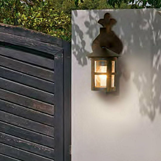 Viokef Skiathos Wandmontiertes Außenlicht 20x35cm Viokef Skiathos Wandmontiertes Außenlicht 20x35cm