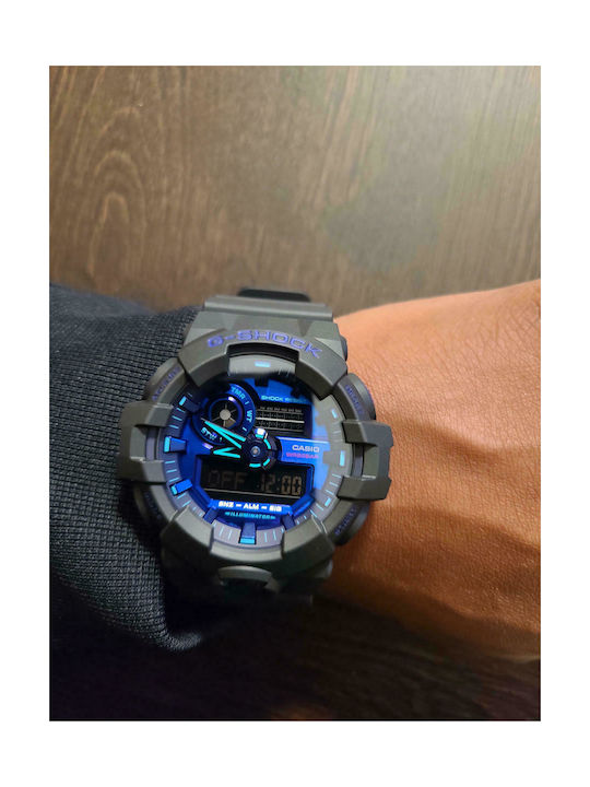 Casio G-Shock Часовник На батерия с Каучукова каишка