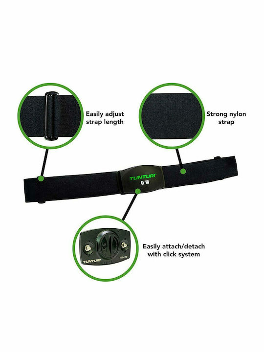 Tunturi 14TUSRU185 Sling Heart Rate Strap 95cm Black