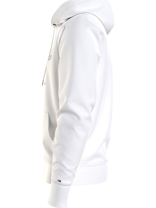 Sweatshirt with Hood White